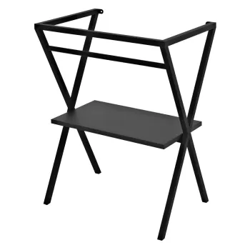 Suport pentru chiuveta negru 56,5x72 cm Ferro - Sapho imagine