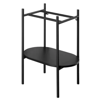 Suport pentru chiuveta negru din metal 40x82 cm Puno - Sapho imagine