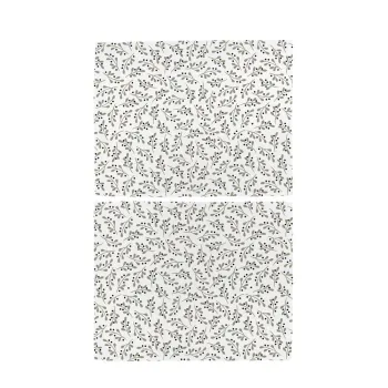 Suport pentru farfurii 2 buc. din material textil 35x45 cm cu model de Craciun Mistletoe Kiss - Butter Kings imagine