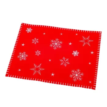 Suport pentru farfurii 30x40 cm cu model de Craciun - Casa Seleccion imagine