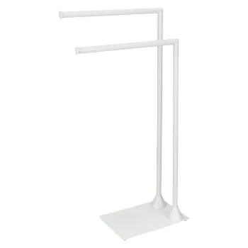 Suport pentru prosoape alb din otel Hella - Wenko imagine