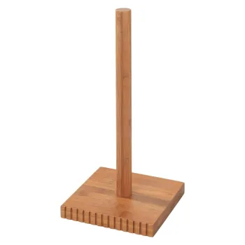 Suport pentru prosoape de bucatarie in culoare naturala din bambus Mera - Wenko imagine