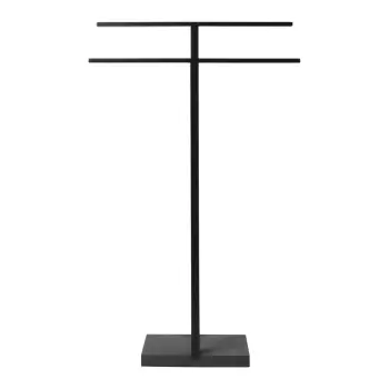 Suport pentru prosoape metalic Blomus, inaltime 86 cm, negru imagine