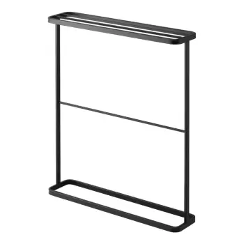 Suport pentru prosoape YAMAZAKI Tower, negru imagine