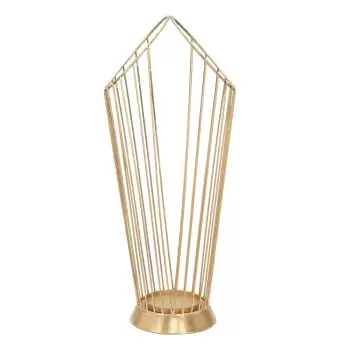 Suport pentru umbrele Mauro Ferretti, inaltime 60 cm, auriu imagine