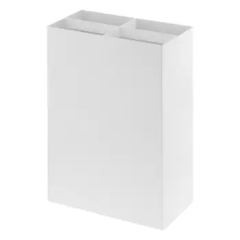 Suport pentru umbrele metalic Yamazaki Smart, alb imagine