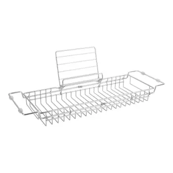 Suport reglabil din metal pentru cada PT LIVING Tub, 61 - 86 cm, argintiu imagine