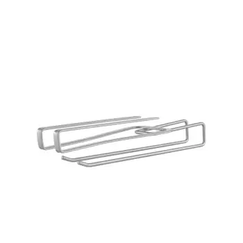 Suport suspendat pentru cani, pahare sau prosoape de bucatarie Metaltex, lungime 8 cm imagine