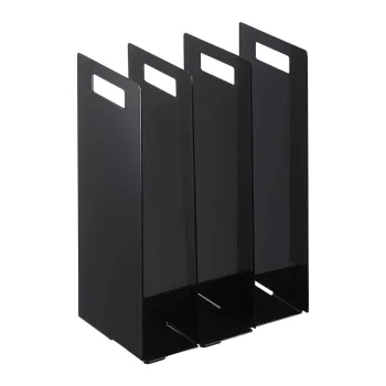 Suporturi pentru prosoape negre 2 buc. din metal Tower - YAMAZAKI imagine