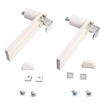 Suporturi pentru rame de ferestre pentru jaluzele, 2 buc. - Yellow Tipi imagine