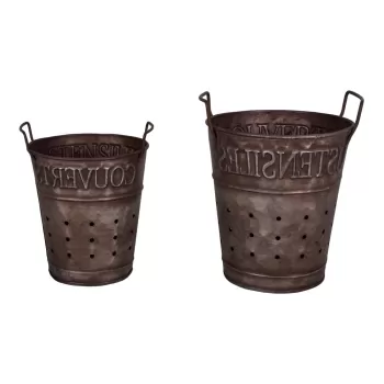 Suporturi pentru ustensile de bucatarie 2 buc. din metal - Antic Line imagine