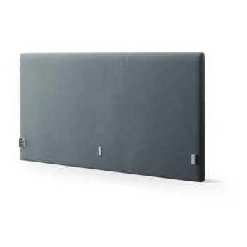 Tablie de pat albastru-deschis tapitata 190,5x100 cm Remo - Micadoni imagine