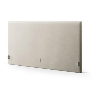 Tablie de pat bej tapitata 210,5x100 cm Remo - Micadoni imagine