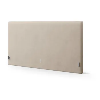 Tablie de pat maro deschis tapitata 210,5x100 cm Remo - Micadoni imagine