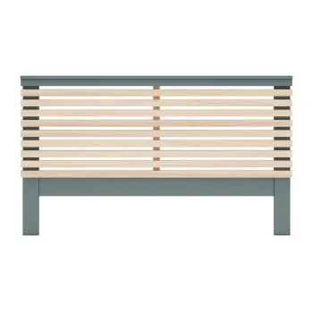 Tablie de pat verde cenusiu/cu aspect de lemn de pin 146x100 cm Pisco - Marckeric imagine