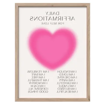 Tablou 30x40 cm Selflove - Styler imagine