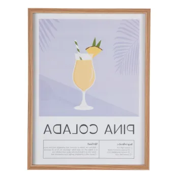 Tablou 31,5x41,5 cm Pina Colada - PT LIVING imagine