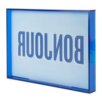 Tablou 31x22 cm Bonjour - PT LIVING imagine