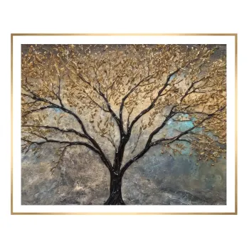 Tablou 40x50 cm Golden Tree - knor imagine