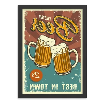 Tablou 40x55 cm Beer - Wallity imagine