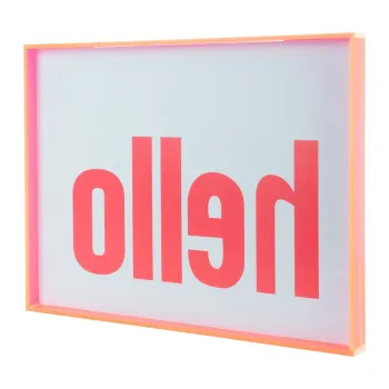 Tablou 41x31 cm Hello - PT LIVING imagine