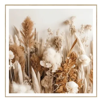 Tablou 50x50 cm Dried Flowers - knor imagine