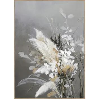 Tablou 50x70 cm Light Leaves - Malerifabrikken imagine