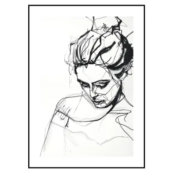 Tablou 50x70 cm Silhouette - Malerifabrikken imagine