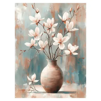 Tablou 60x80 cm Magnolias - Styler imagine