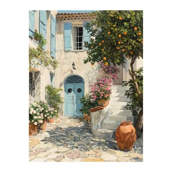 Tablou 60x80 cm Tuscan Siesta - Styler imagine