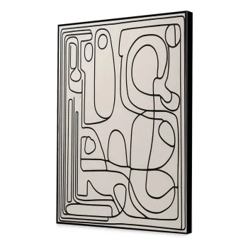 Tablou 60x90 cm Labyrinth of Lines - knor imagine