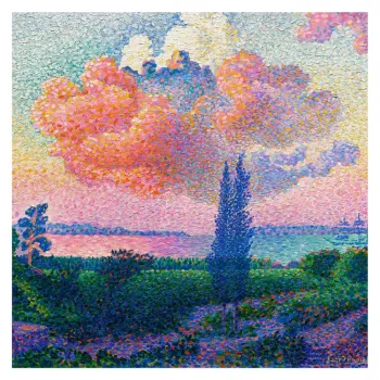 Tablou 80x80 cm The Pink Gold - Styler imagine