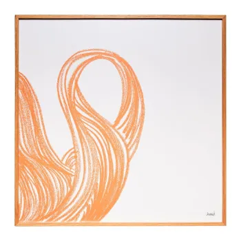 Tablou 82x82 cm Hello - Hubsch imagine