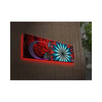 Tablou cu LED-uri Ollie, 90 x 30 cm imagine