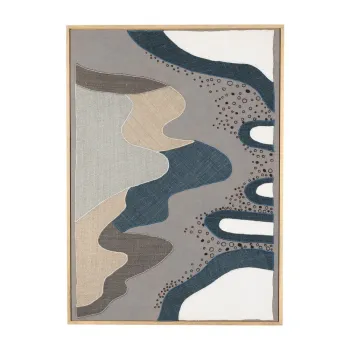 Tablou cu rama 75x104 cm Coastal - Zuiver imagine