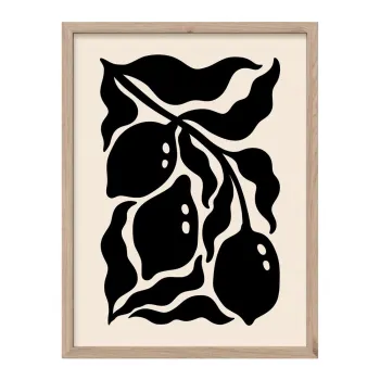 Tablou cu rama imprimat 30x40 cm Fruit - Styler imagine