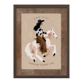 Tablou cu rama imprimat 30x40 cm Rodeo - Styler imagine