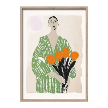 Tablou cu rama imprimat 50x70 cm Stella - Styler imagine