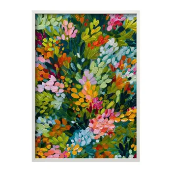 Tablou cu rama imprimat 50x70 cm Vivid Meadow - Styler imagine