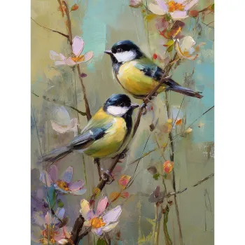 Tablou cu rama imprimat 60x80 cm Parus Pair - Styler imagine