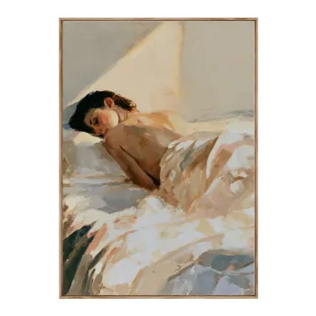 Tablou cu rama/pe panza imprimat 70x100 cm Dreamy Rays - Styler imagine