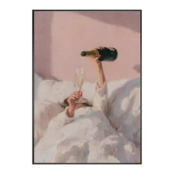 Tablou cu rama/pe panza imprimat 70x100 cm Lazy Sunday - Styler imagine