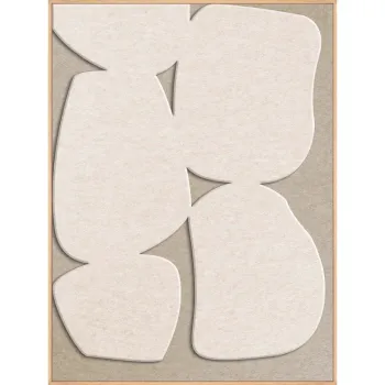 Tablou cu ramAf/acustic 3D 90x120 cm Stone Path 1 aEURMalerifabrikken imagine