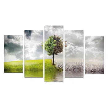 Tablou din 5 piese Annetta imagine