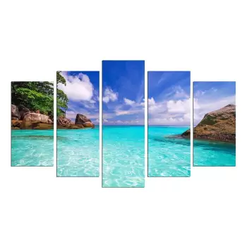 Tablou din 5 piese Mark imagine