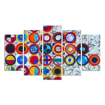 Tablou din 5 piese Phill imagine