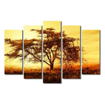 Tablou din mai multe piese Big Tree, 105 x 70 cm imagine