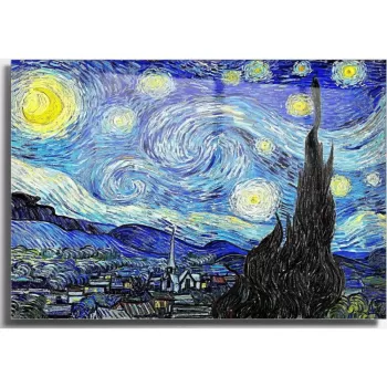 Tablou din sticla 100x70 cm Vincent van Gogh - Wallity imagine