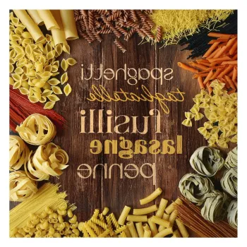 Tablou din sticla 30x30 cm Pasta - Styler imagine