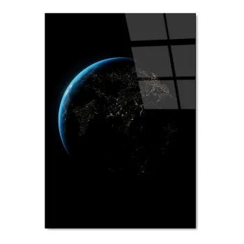 Tablou din sticla 70x100 cm Earth - Wallity imagine